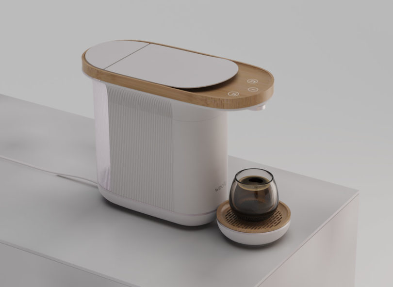 The Woolly Capsule Coffee Machine Drips With Warmly Tactile Details
