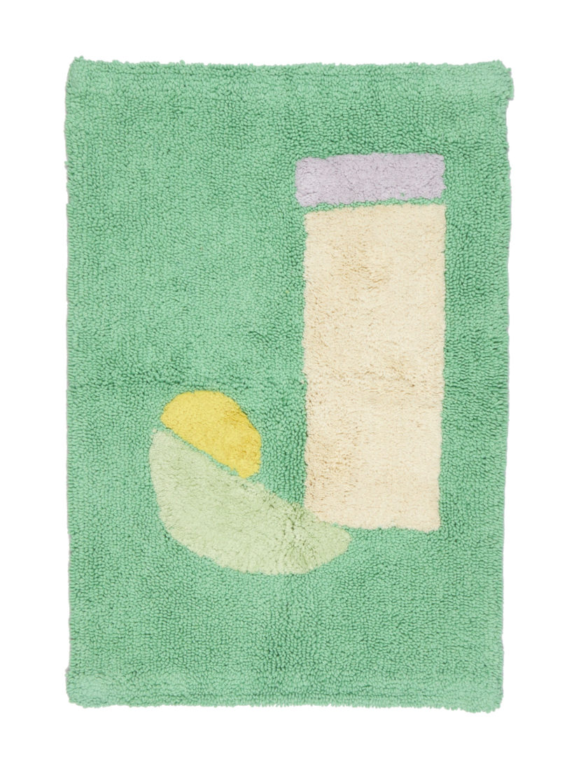 abstract bath mat
