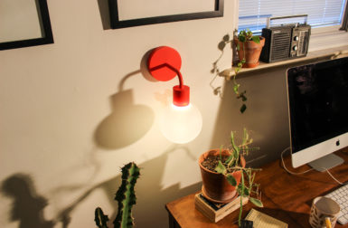 This Viral, Renter-Friendly Wall Light Installs in Mere Seconds