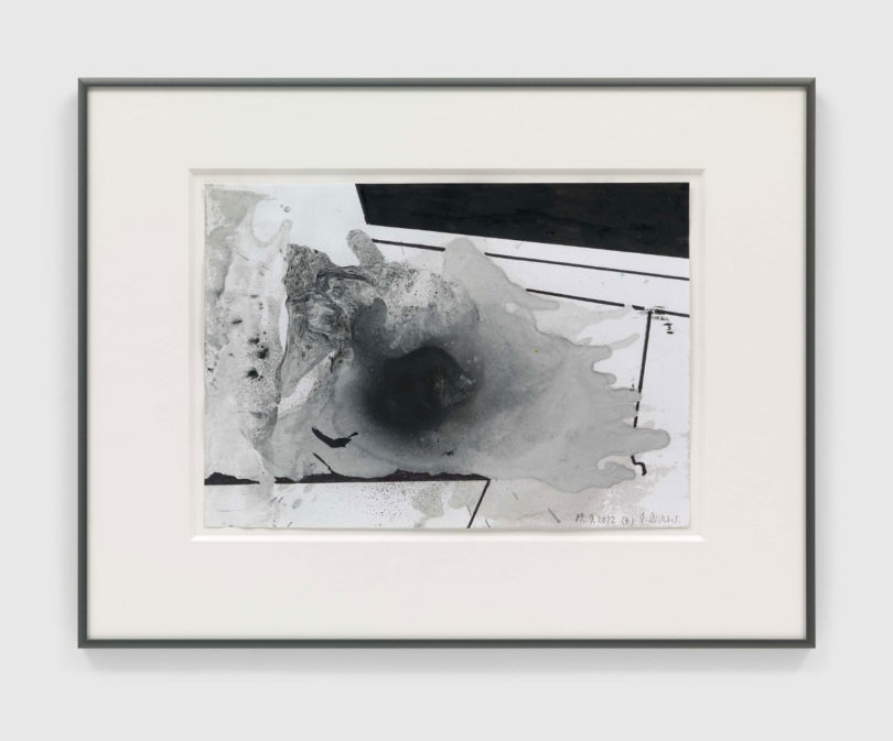 Richter's ink and graphite work on paper, from September 19th, 2022