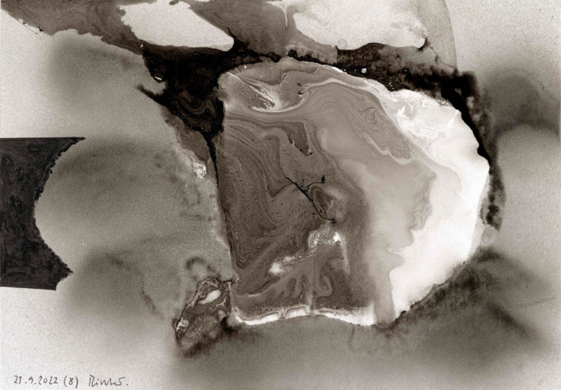 Richter's ink and graphite work on paper, from September 21st, 202