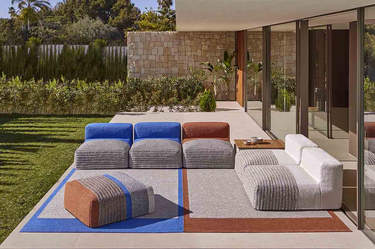 The Mangas Outdoor Collection Debuts an Outdoor Version of a Kilim
