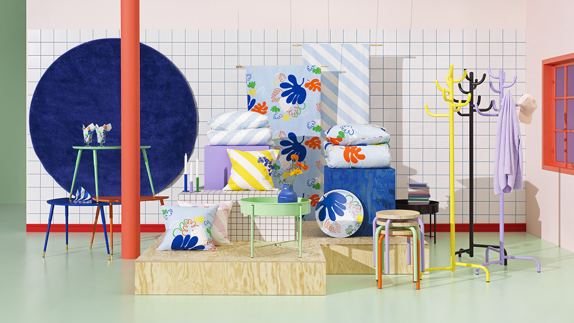 IKEA Nytillverkad Collection Delves Into the Archives in Colorful Fashion