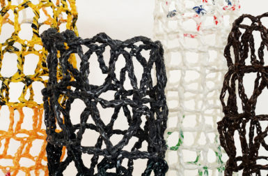 Plastic Bags Have Value in Sculptural So Plast!c Tables + Vessels
