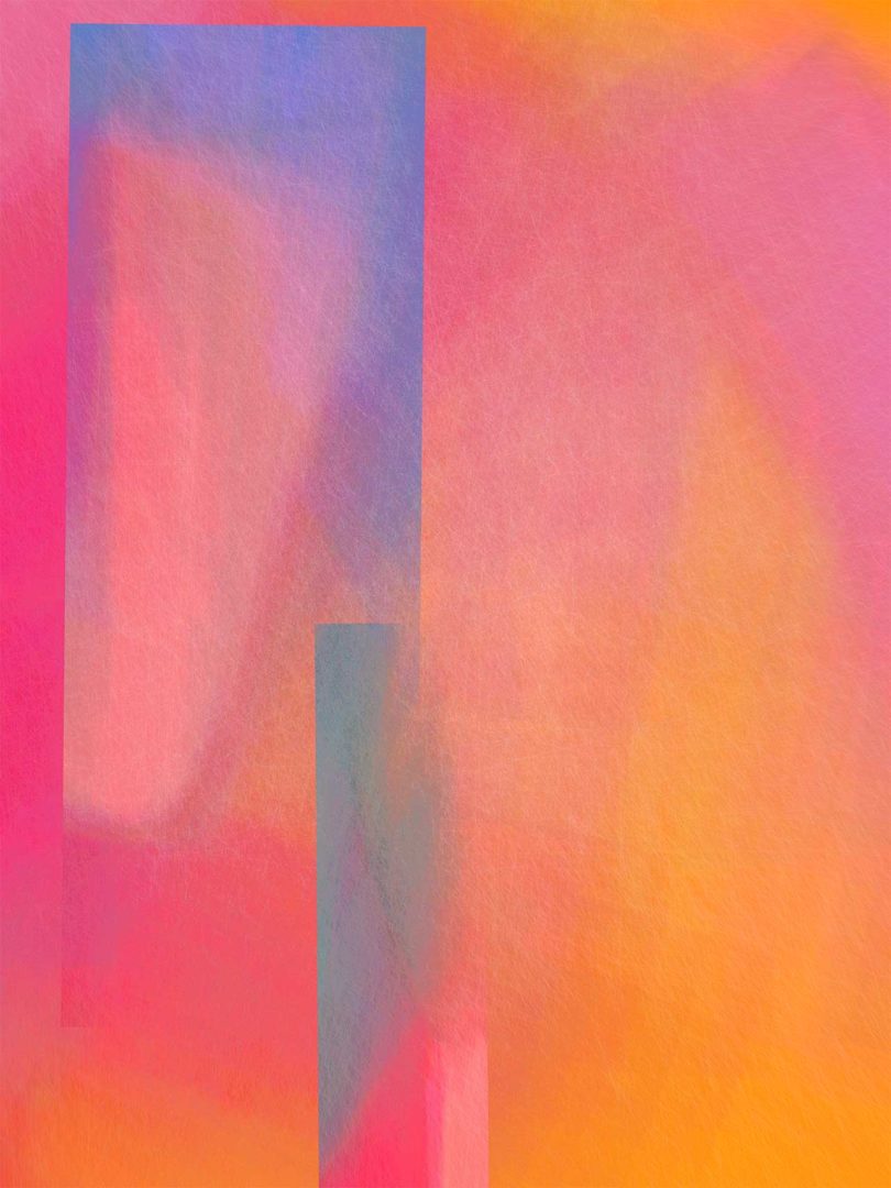 multicolored pink abstract NFT
