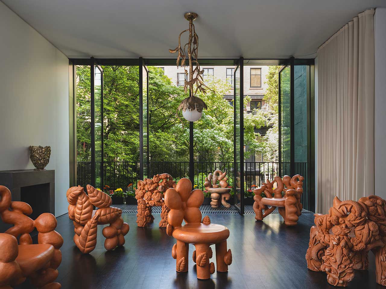 Chris Wolston Explores Terracotta in Flower Power Collection