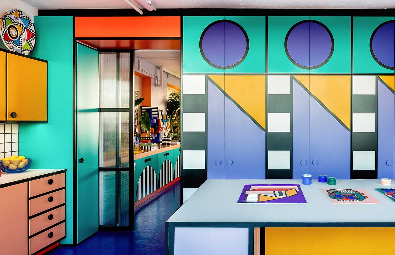 camille walala interview: the london-based artist whipping colors into shape