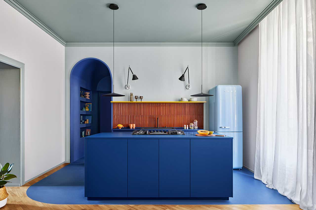 A Milanese Apartment With a Vibrant Color Palette