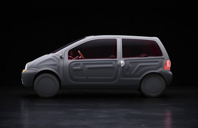 Side view of the 30th Anniversary Renault Twingo.