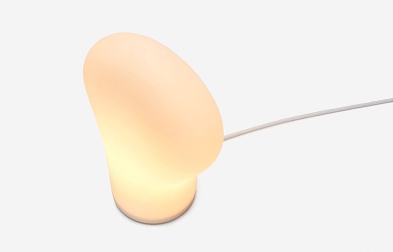 Top angle view of Squish table light