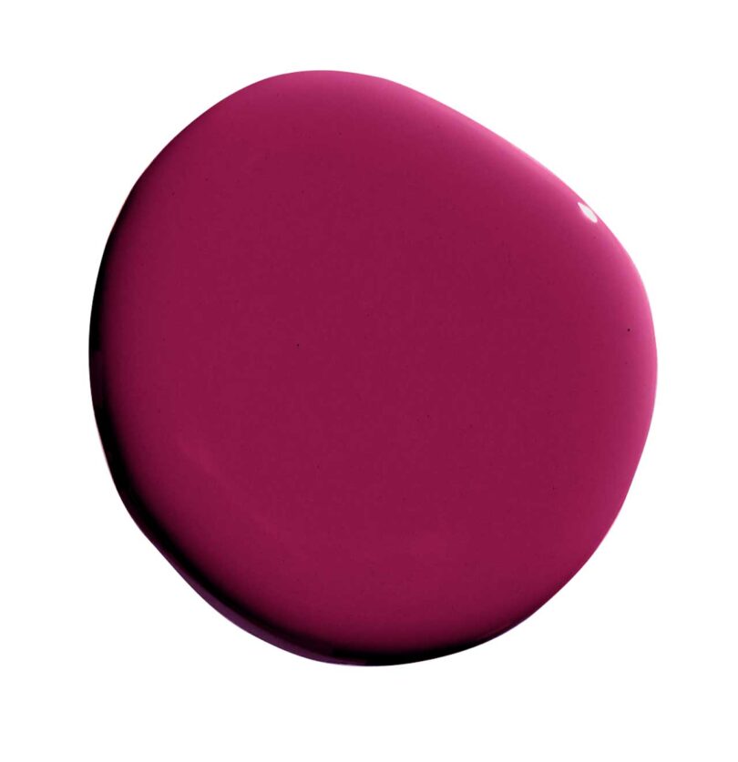 paint blob of magenta colored paint