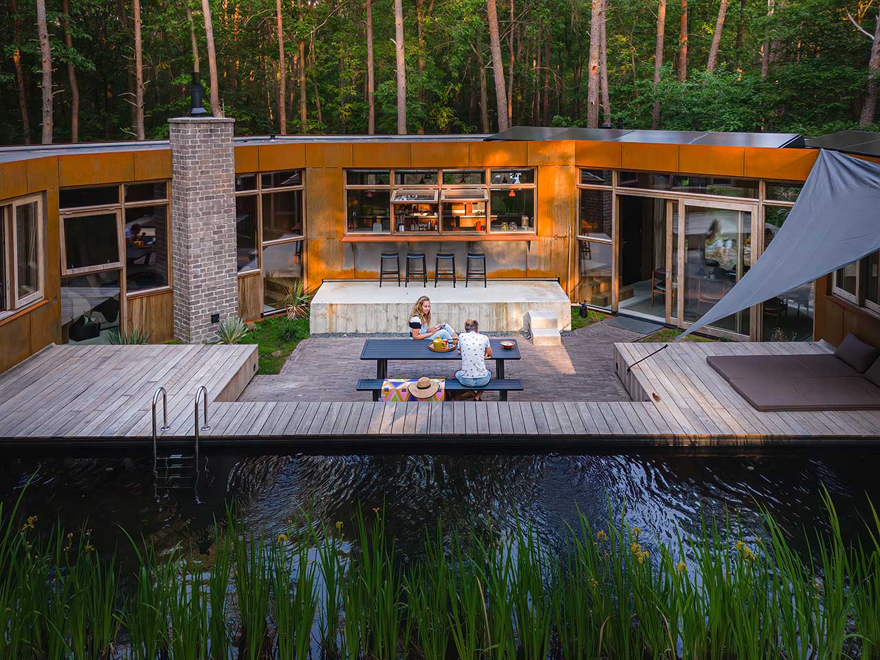 The C House: A Hidden, Half-Hexagonal Gem in the Dutch Forest