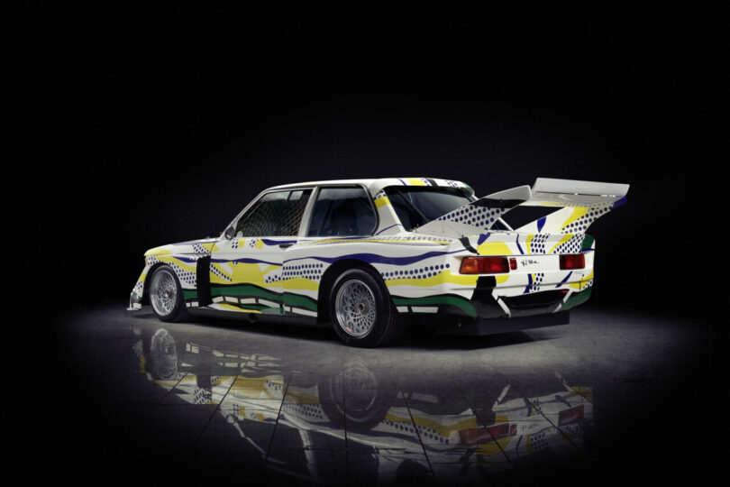 Roy Lichtenstein's painted BMW Art Car.