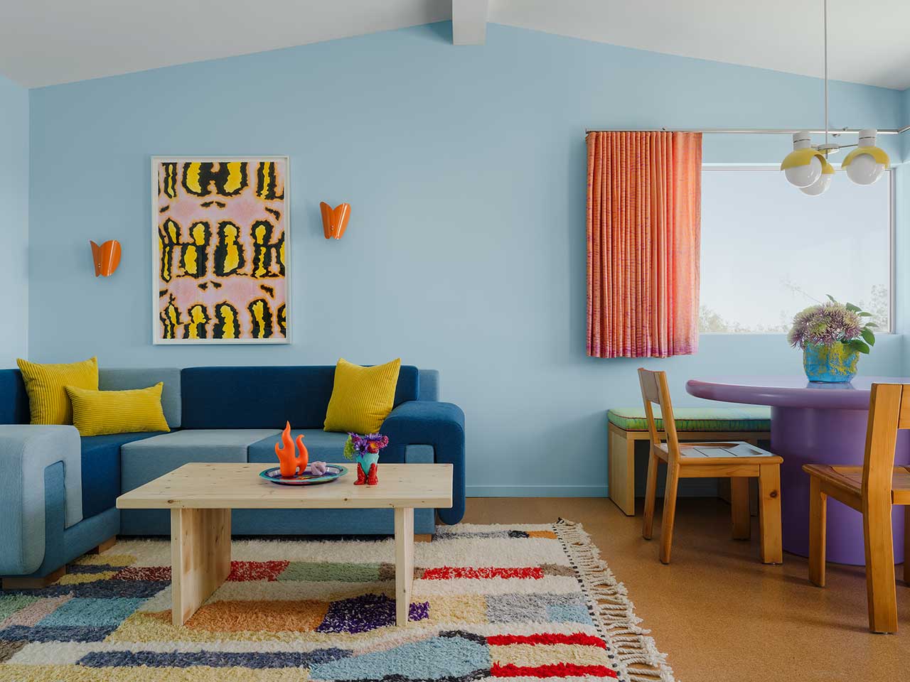 Leah Ring Creates a Playful + Colorful Desert Oasis in Yucca Valley
