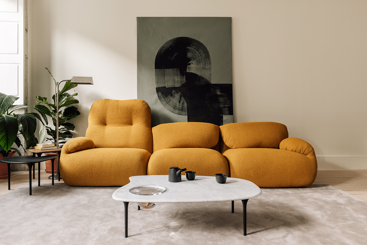 Herman Miller Partners With Gabriel Tan on Luva Modular Sofa + Cyclade Tables