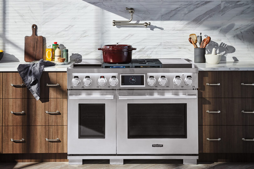 Signature Kitchen Suite?s 48-Inch Pro Range Features a First: Built-In Sous Vide