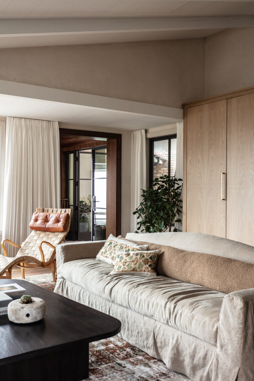 Main living area with abundant natural light