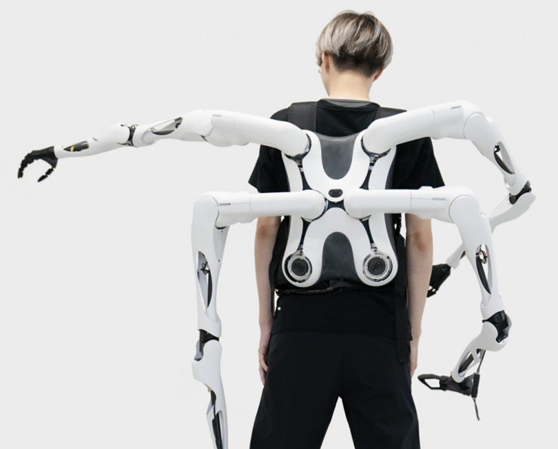 four-armed robotic limb system