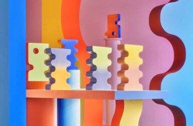 Vibrant Geometric Vases That Speak the Language of Painting