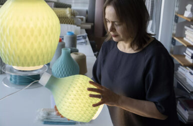 Recycled Fishing Nets Find Life as 3D-Printed Philips MyCreation Lamps