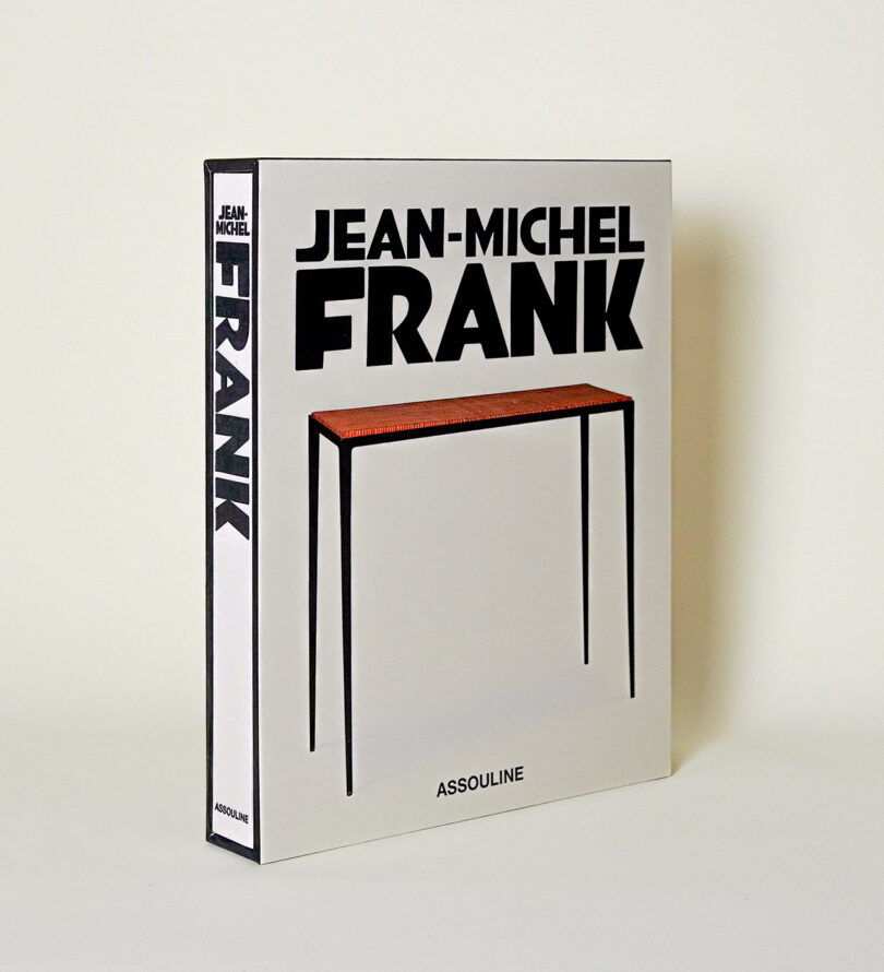 book on white background reading Jean-Michel Frank