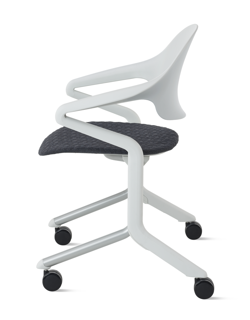 nesting office chair on a white background