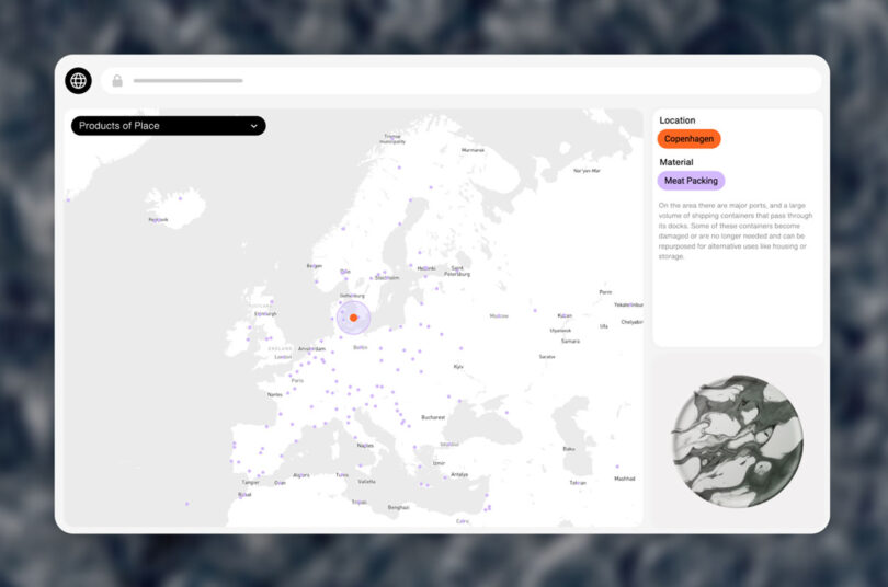 digital map screen shot