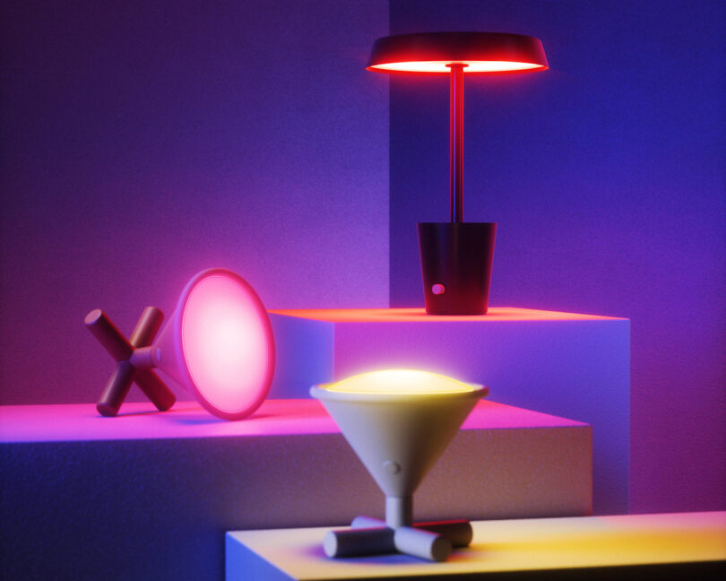Umbra’s Cute, Colorful Smart Lamps Offer a Mood Enhancing 16+ Million Hues