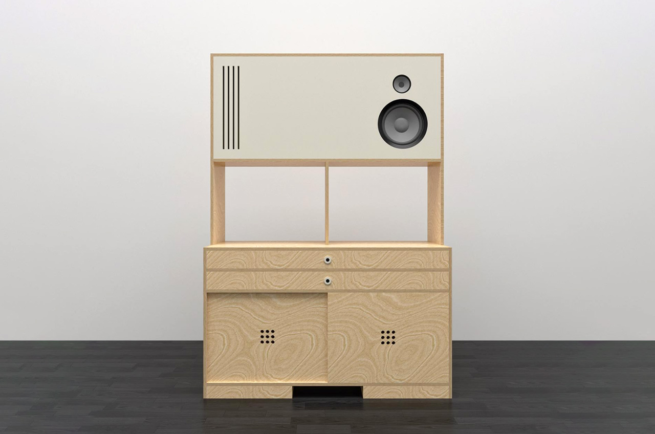 Take 5: Refynd Studio’s Speaker Shelf, Wireframe Furniture, Navi Rug, and More