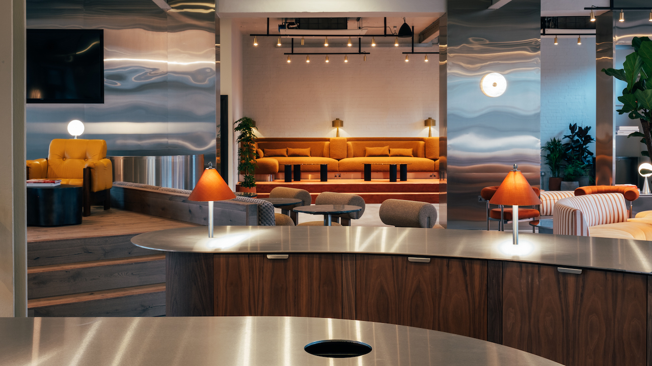 This Moody Yet Charming Lounge Is Actually an Office for DICE