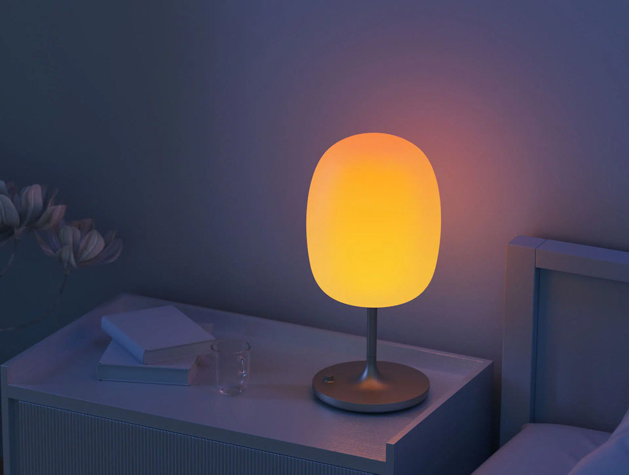 A Lamp Designed to Simulate Natural Light From Sunrise to Sunset