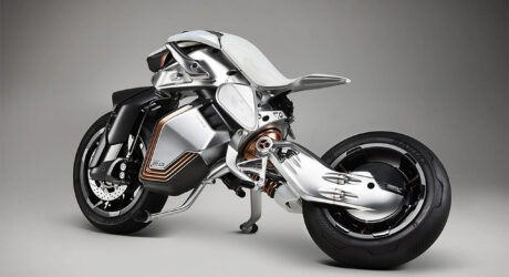 The Sinewy and Slightly Unsettling Yamaha MOTOROiD 2 Electric Motorcycle