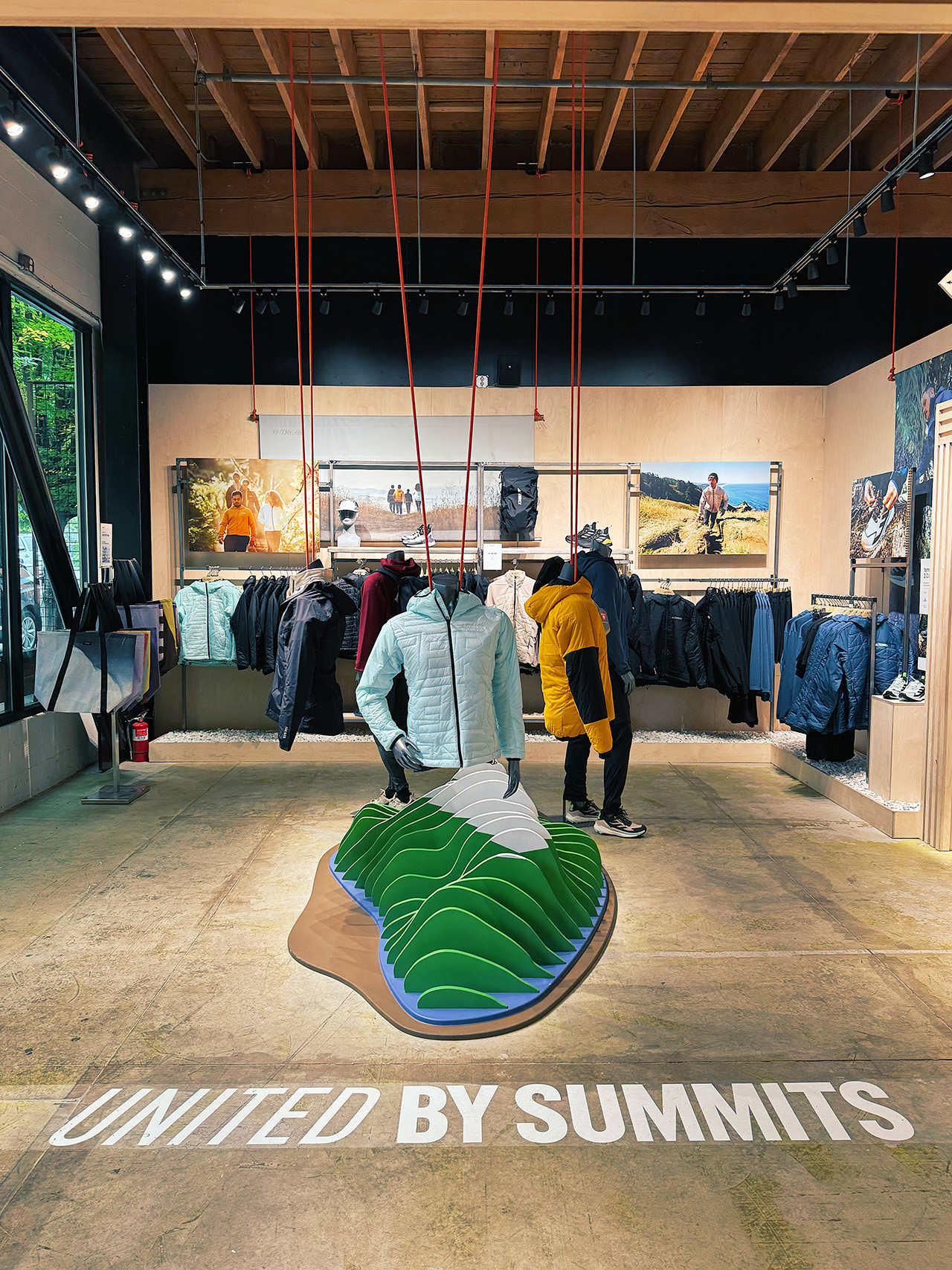 Adidas Pop-up Store Made of Repurposed Materials - Gift Ideas