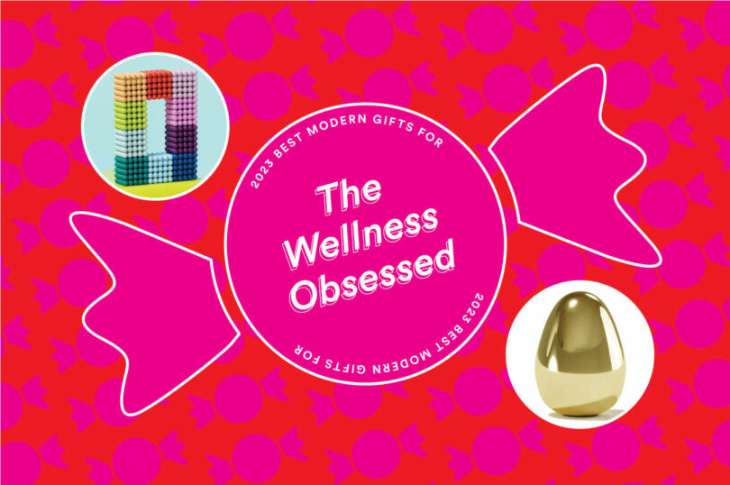 pink gift guide banner ad for wellness
