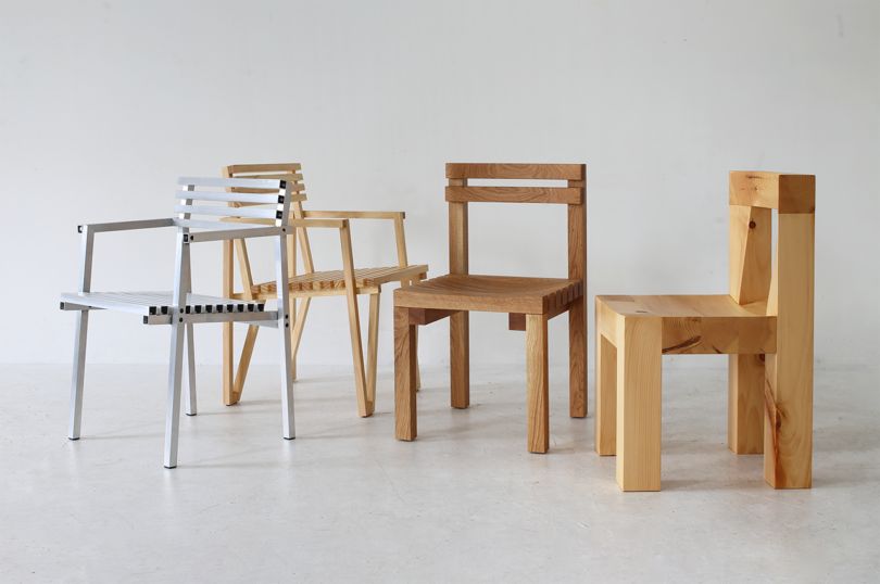 Four Single Material Chairs Push the Limits in X_x_X