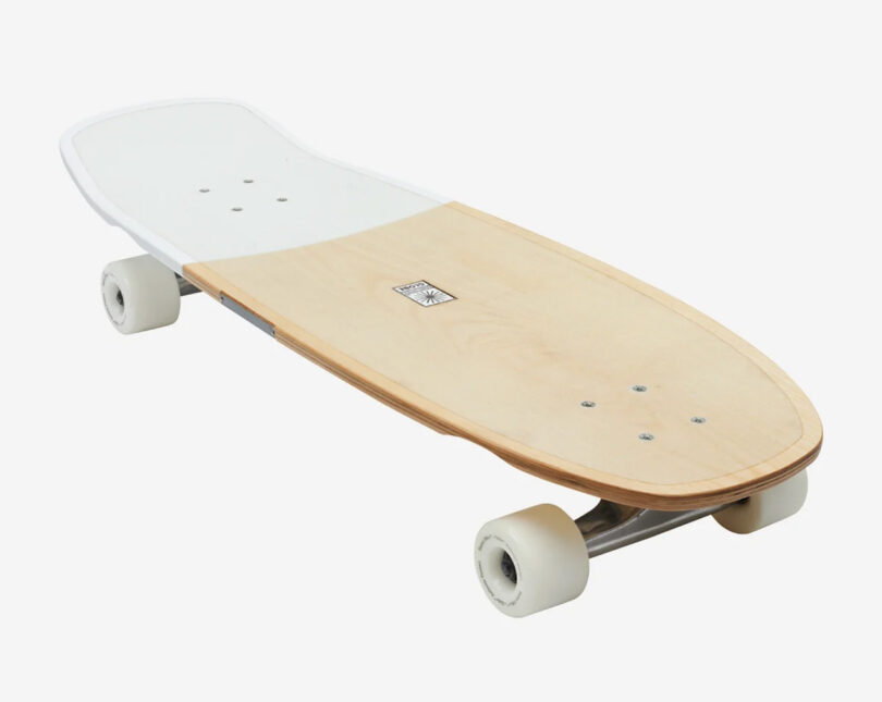 Eames Lounge cruiserboard in Ash and White finish.