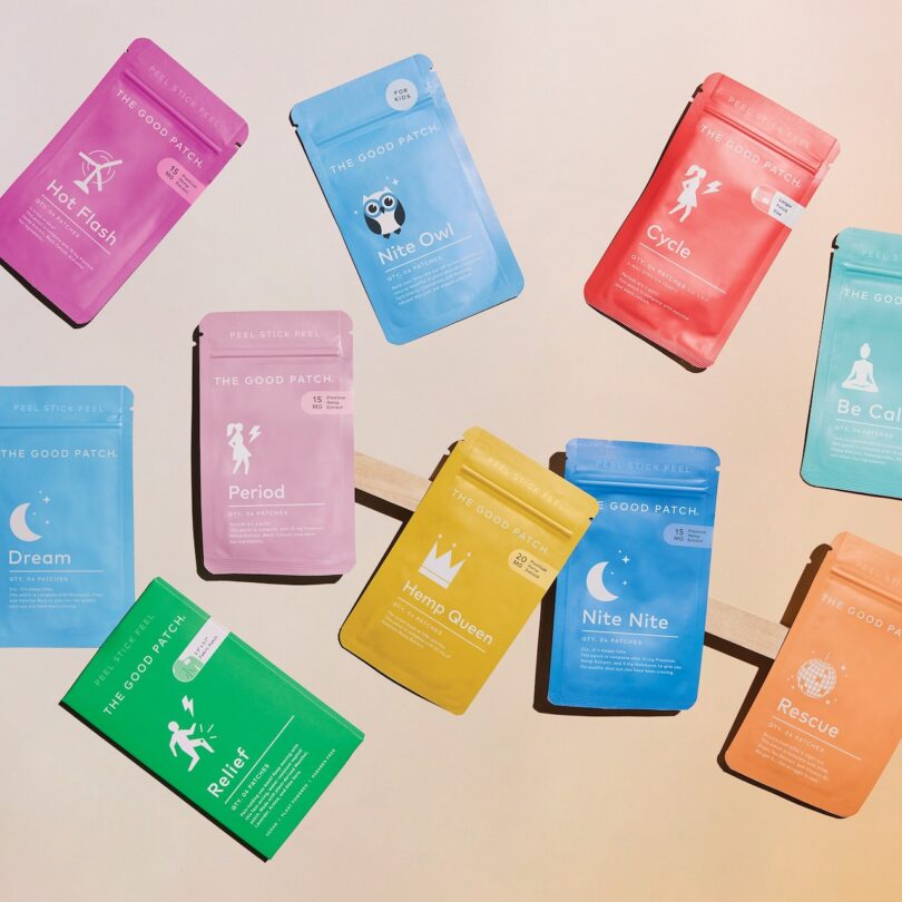 variety of wellness patches