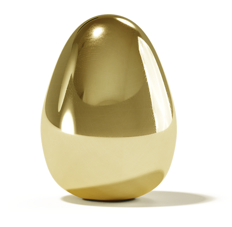 brass metal egg