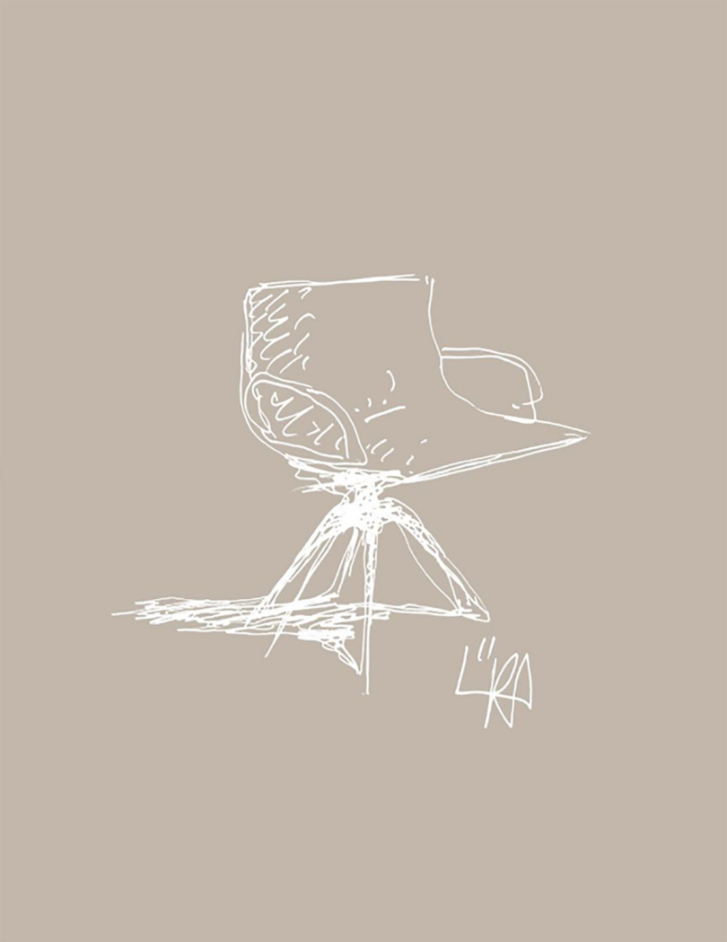 sketch of office chair design