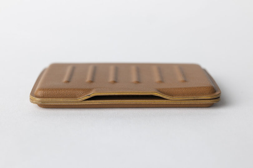 slim brown wallet