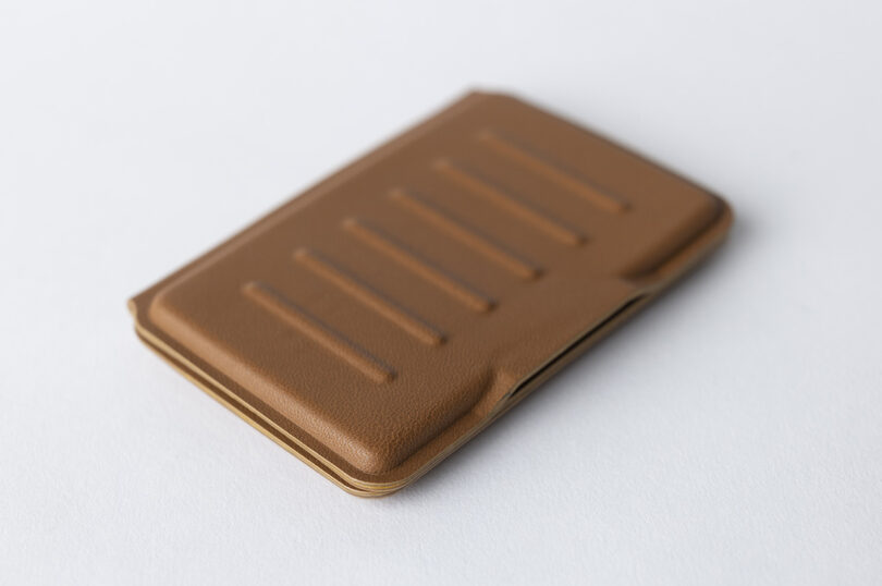 slim brown wallet