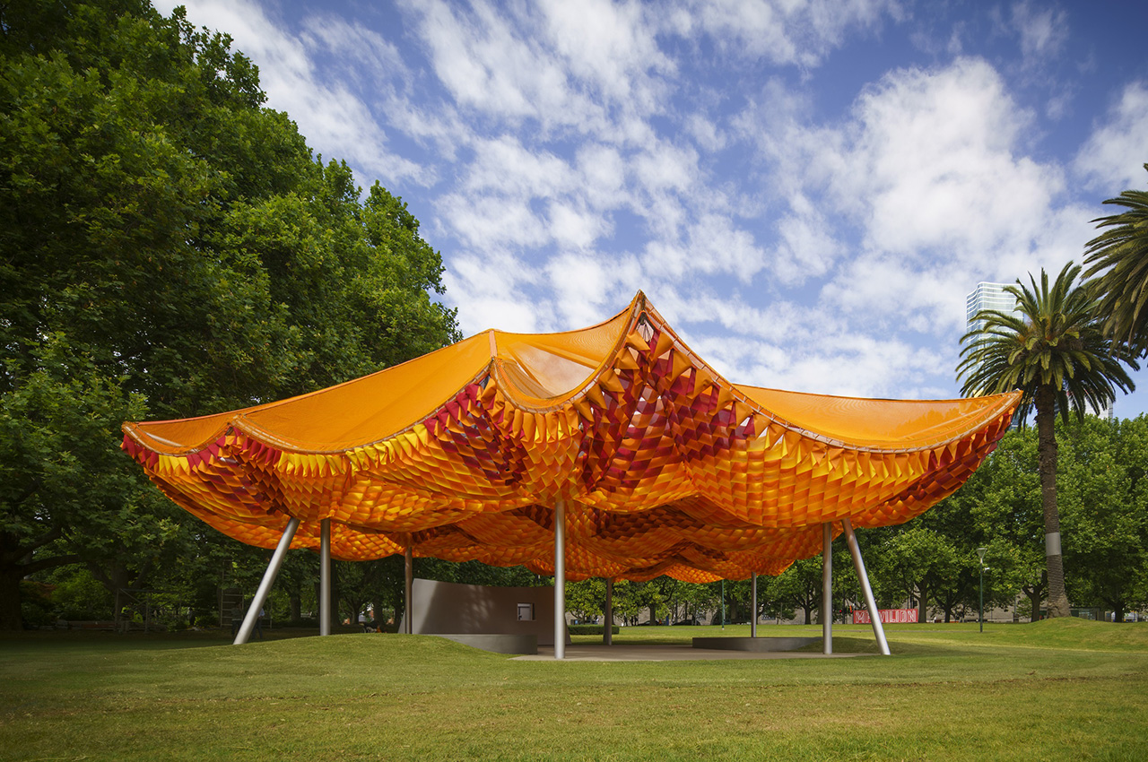 MPavilion Outdoor Canopy Melds Architecture + Technology