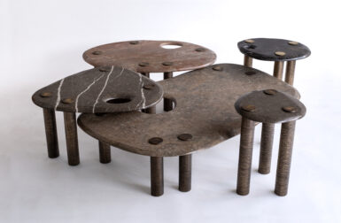 The Hagstones: A Modern-Meets-Industrial Family of Tables
