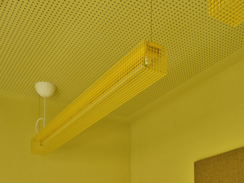 yellow fixture successful yellowish convention room