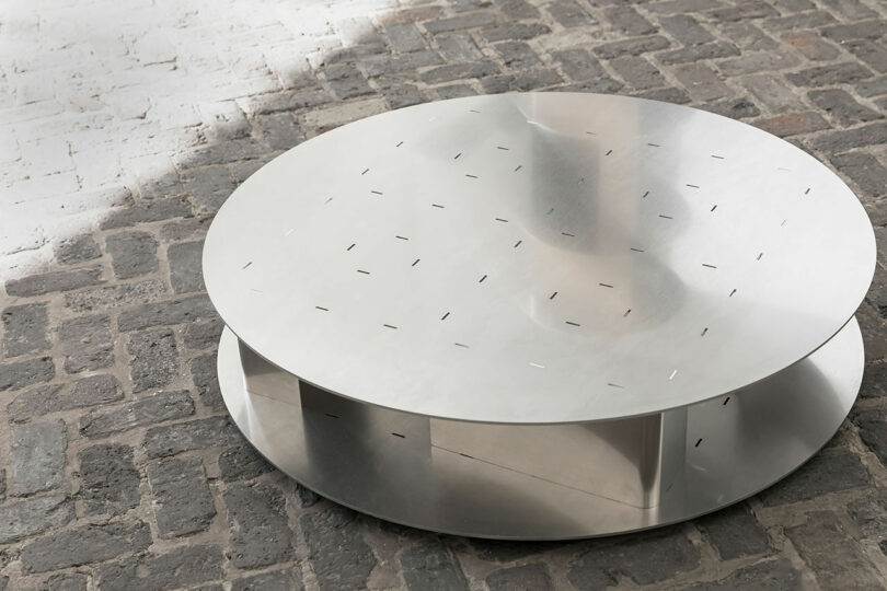 aluminum coffee table