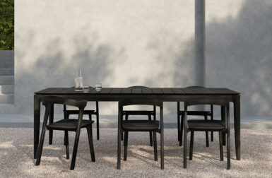 Black Teak Puts a New Spin on Ethnicraft's Favorite Outdoor Collections