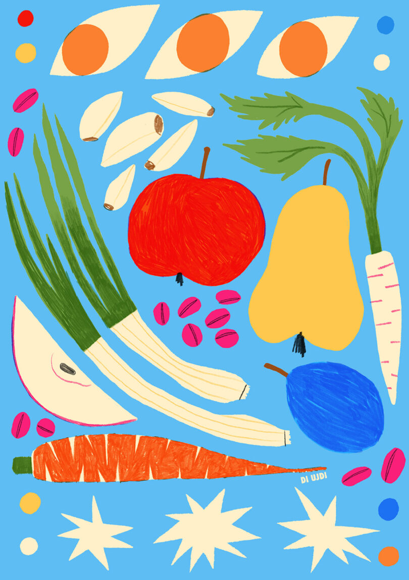 تصویر میوه ها و سبزیجات