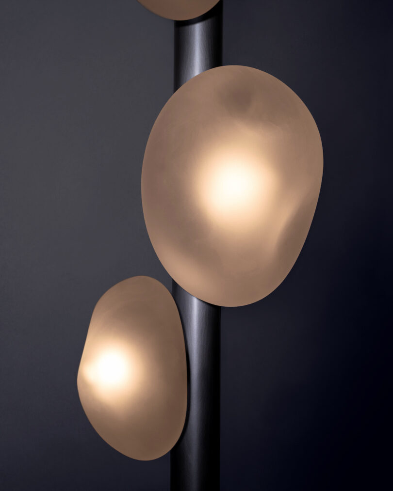 pendant lamp with glass globes