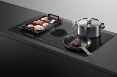 Fisher & Paykel Induction Cooktop Subtracts Vent Hoods From Kitchen Design