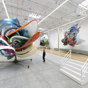 Frank Stella's Psychedelic Sculptures Land in New York